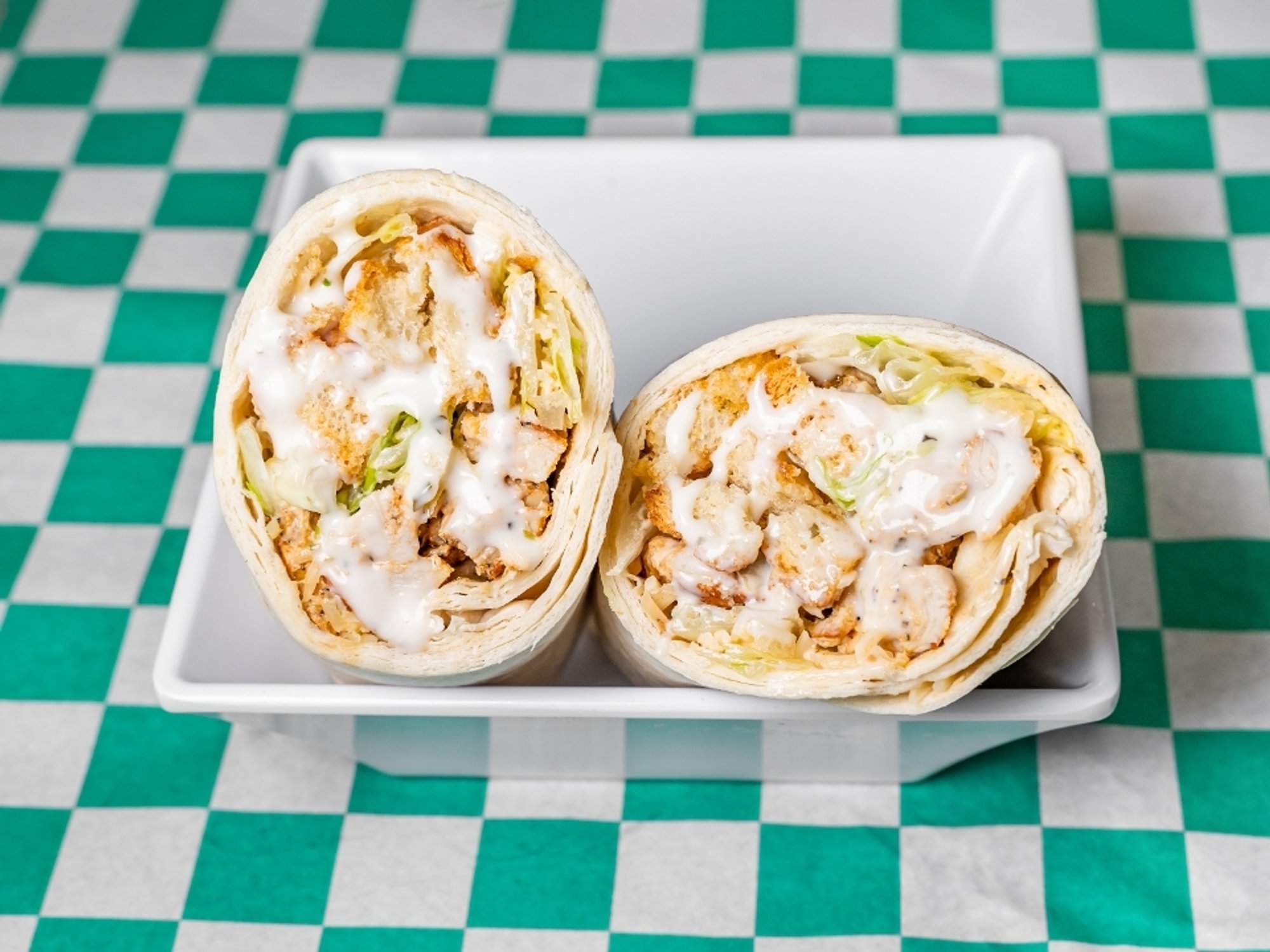 Grilled Chicken Caesar Wrap