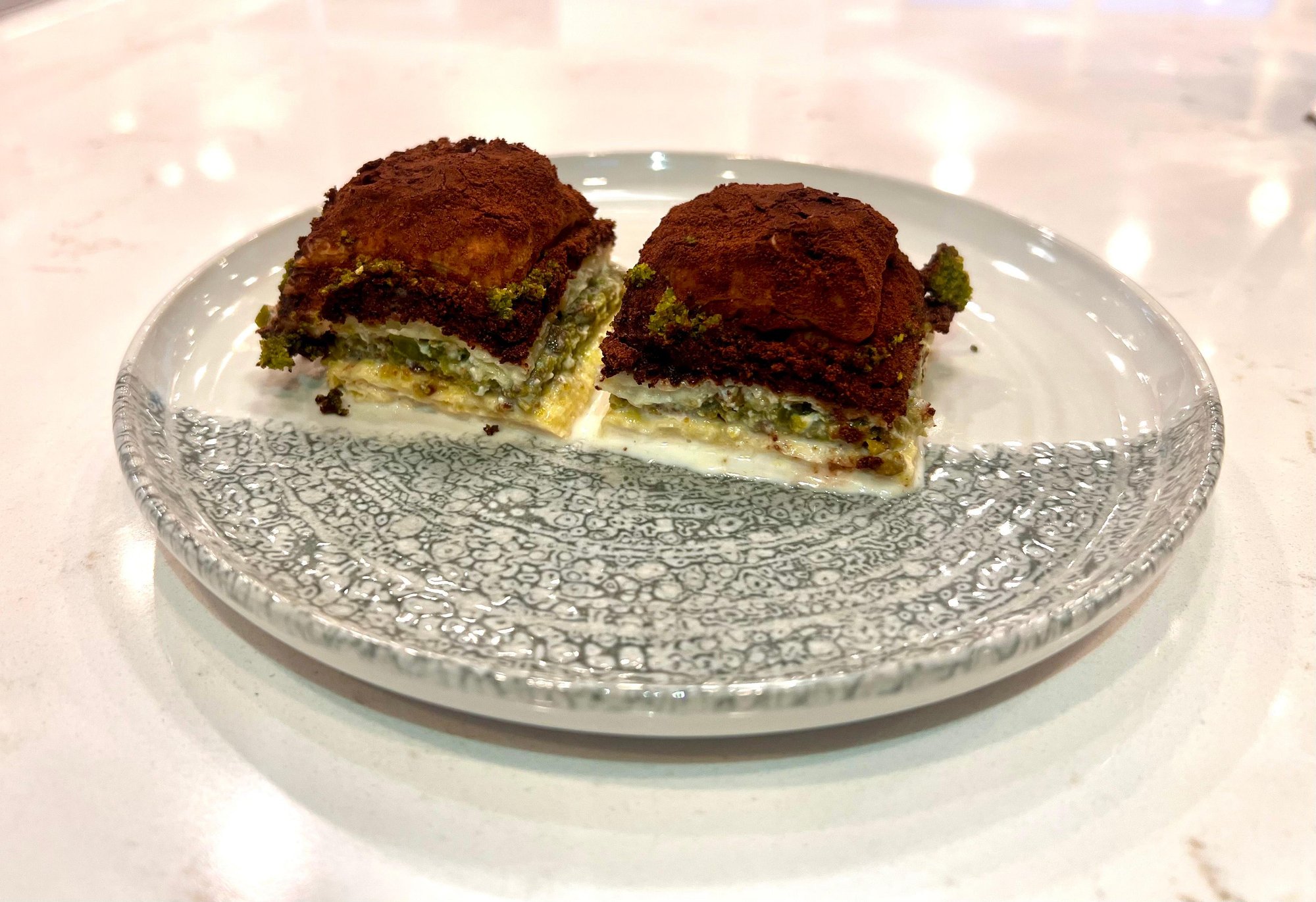 Cold Pistachio Baklava