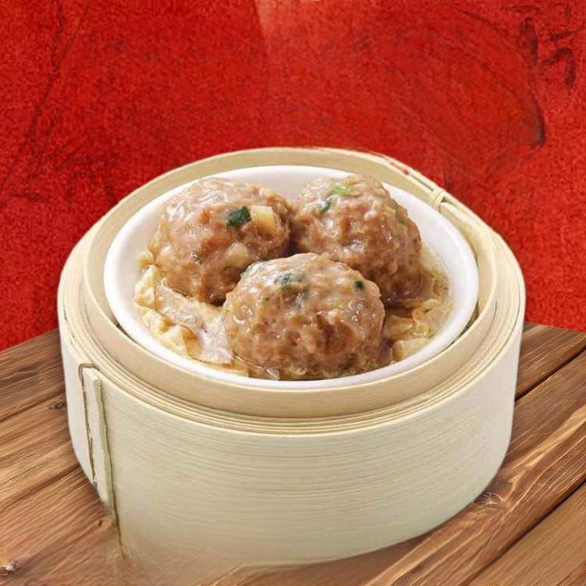A6. 鮮竹牛肉丸/Beef Meatball w. Bean Curd Sheets Dim Sum