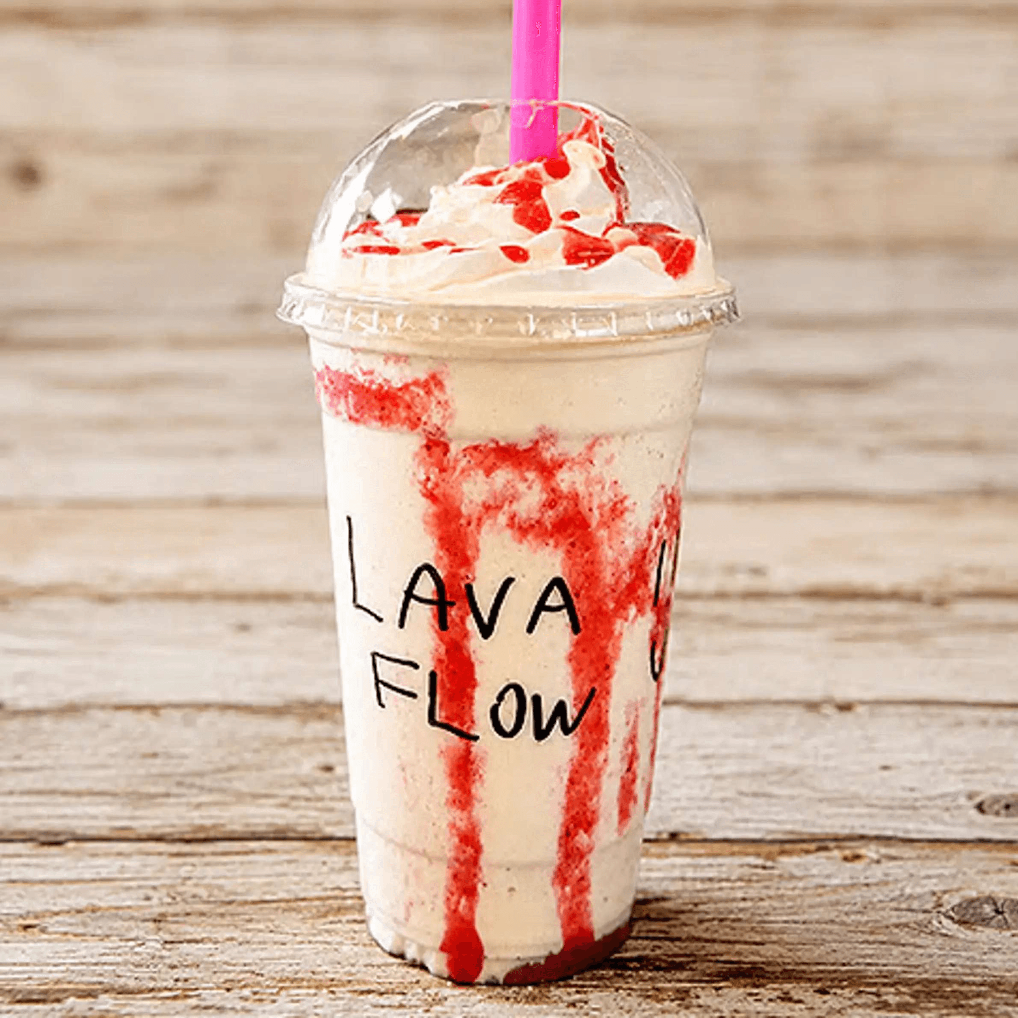 Lava Flow Milkshake