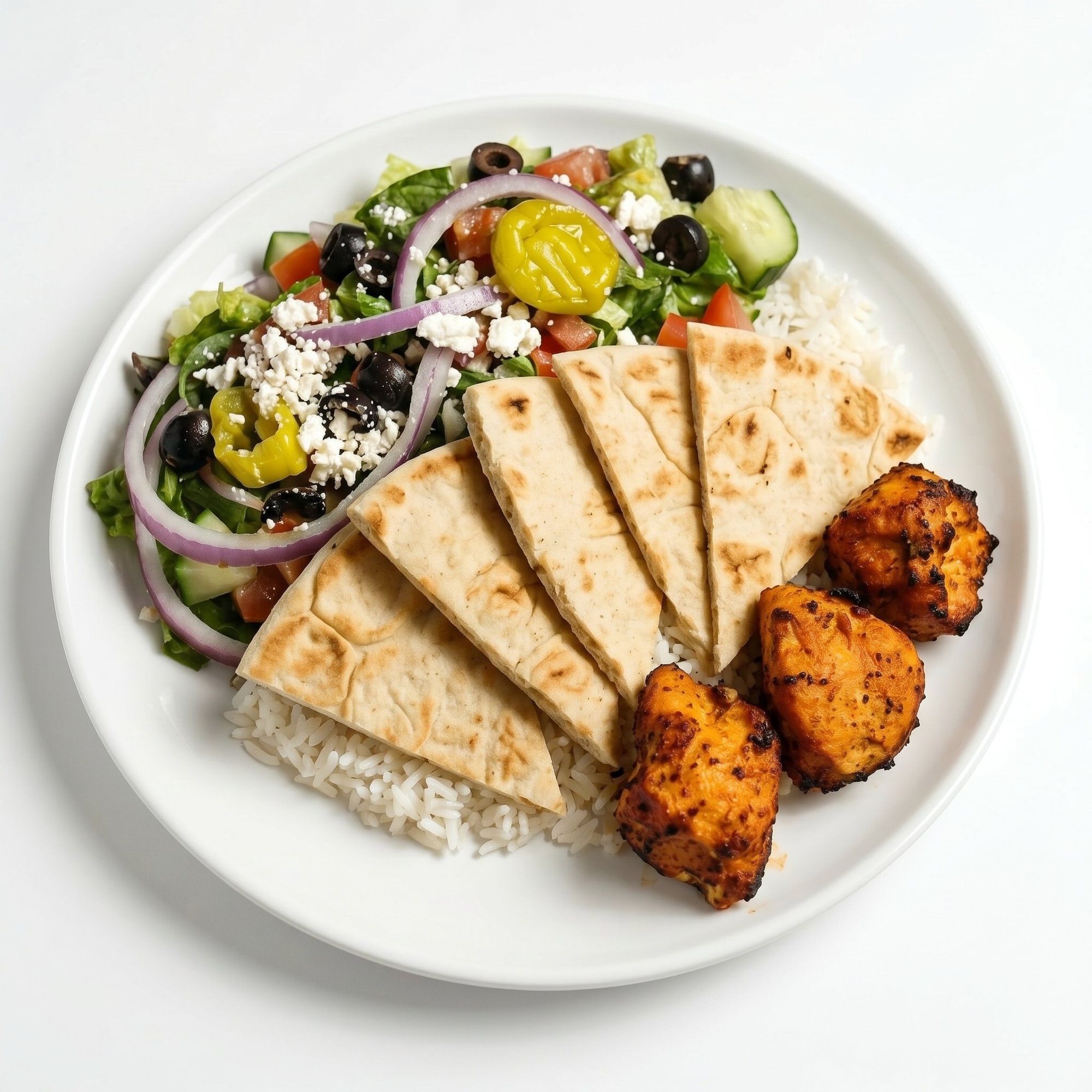 Chicken Kabob Plate