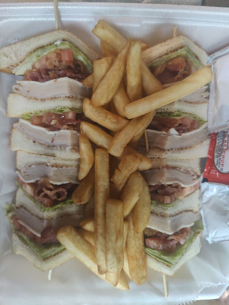 Turkey and Cheese Club