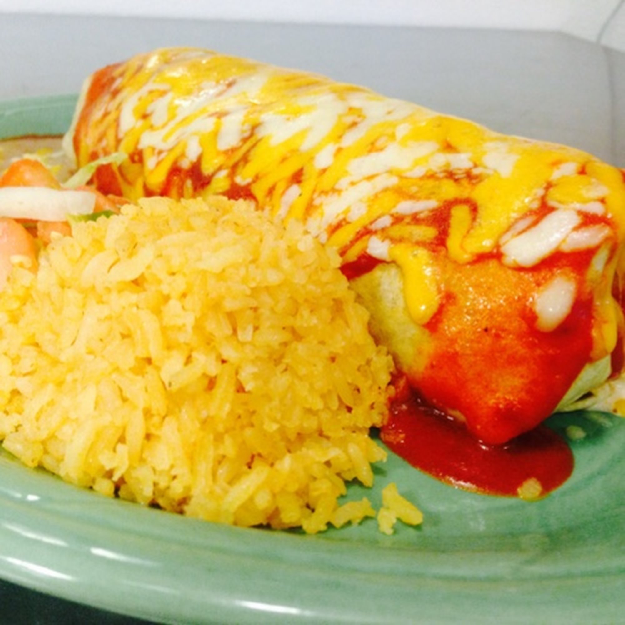 Pollo Azteca Burrito
