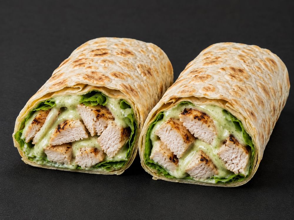 14. Spicy Grilled Chicken Wrap
