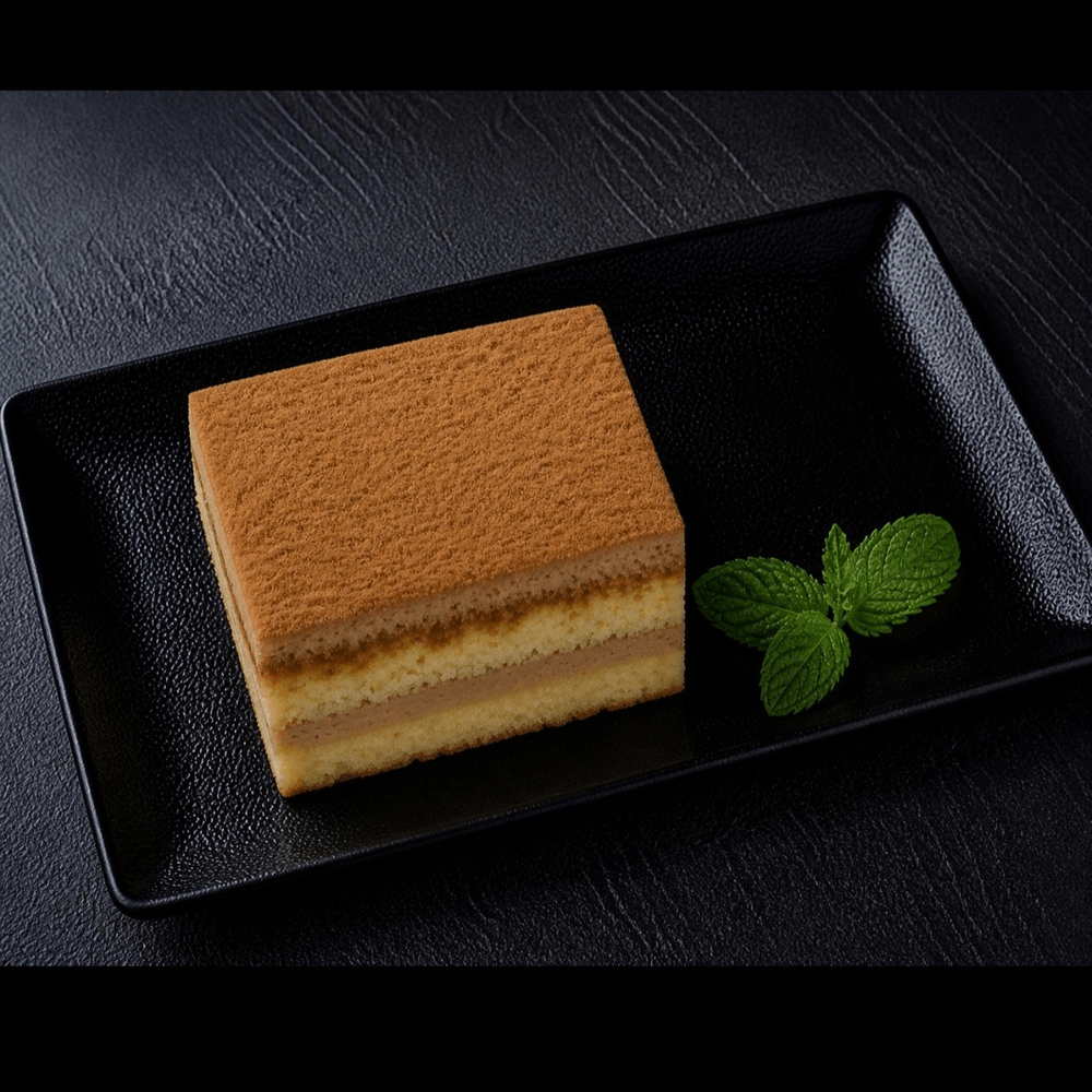 Square Tiramisu Cake