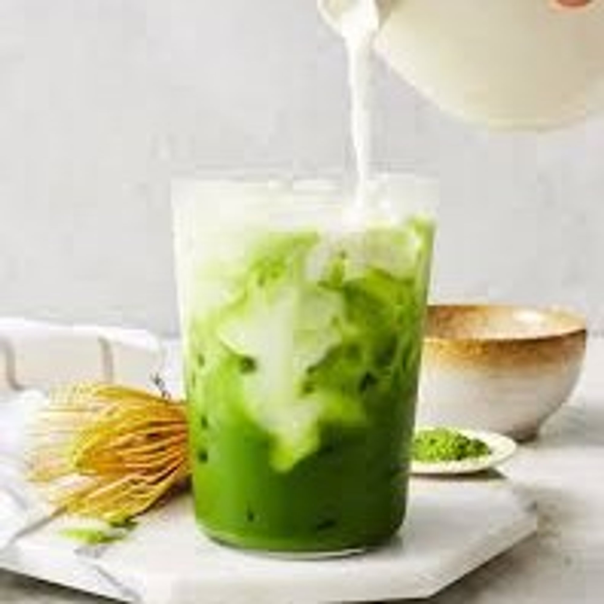Green Matcha Milk Tea