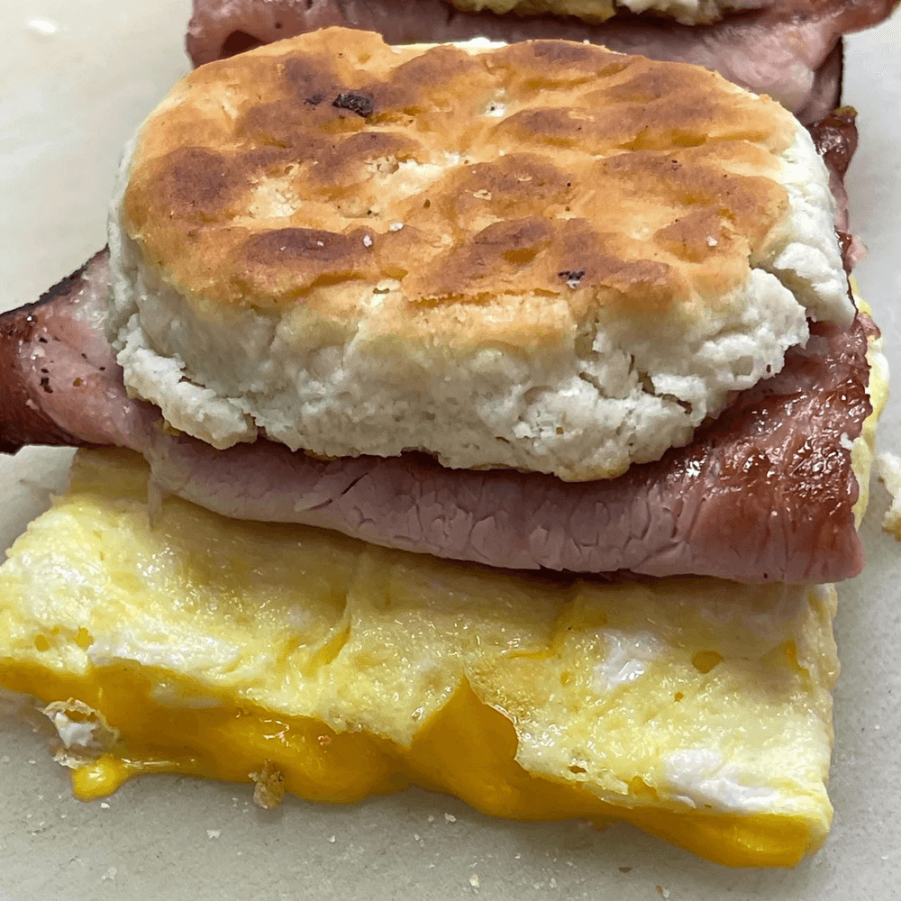 Ham, Egg, and Cheese Biscuit