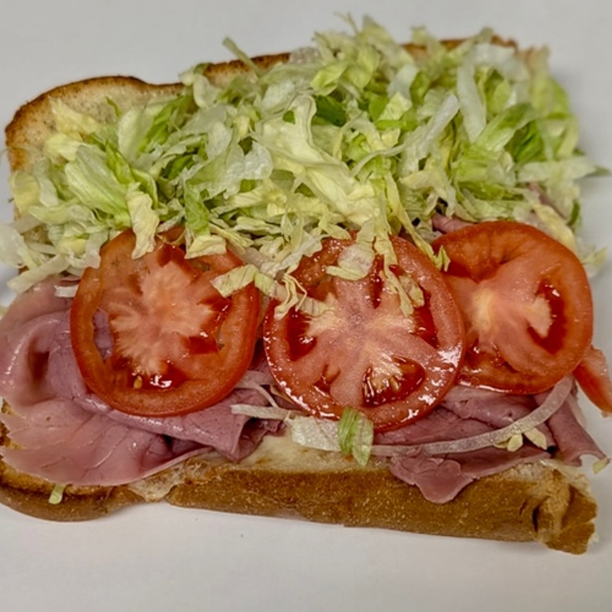 #29 Half Corned Beef & Cheese Sub.
