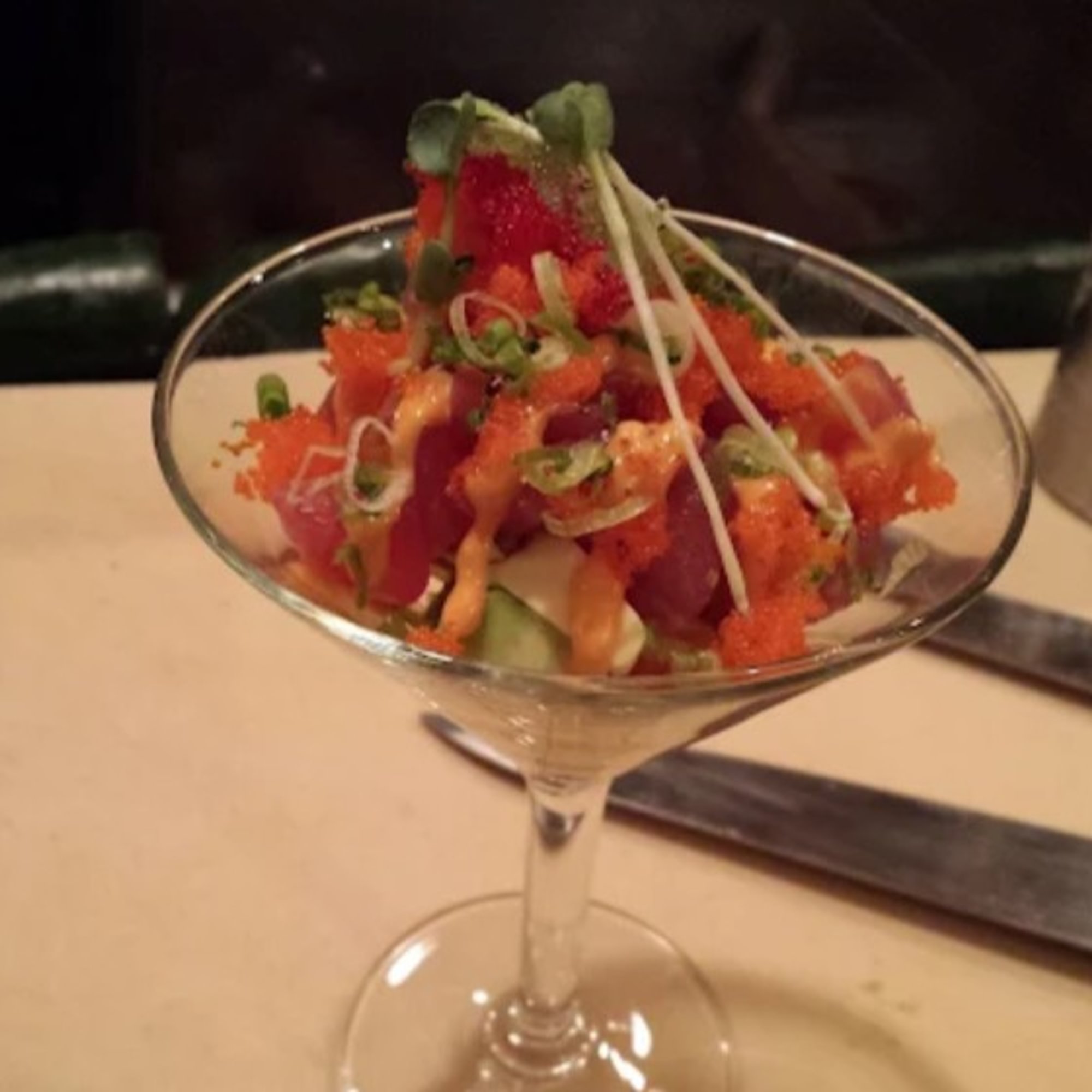 Spicy Tuna Sundae