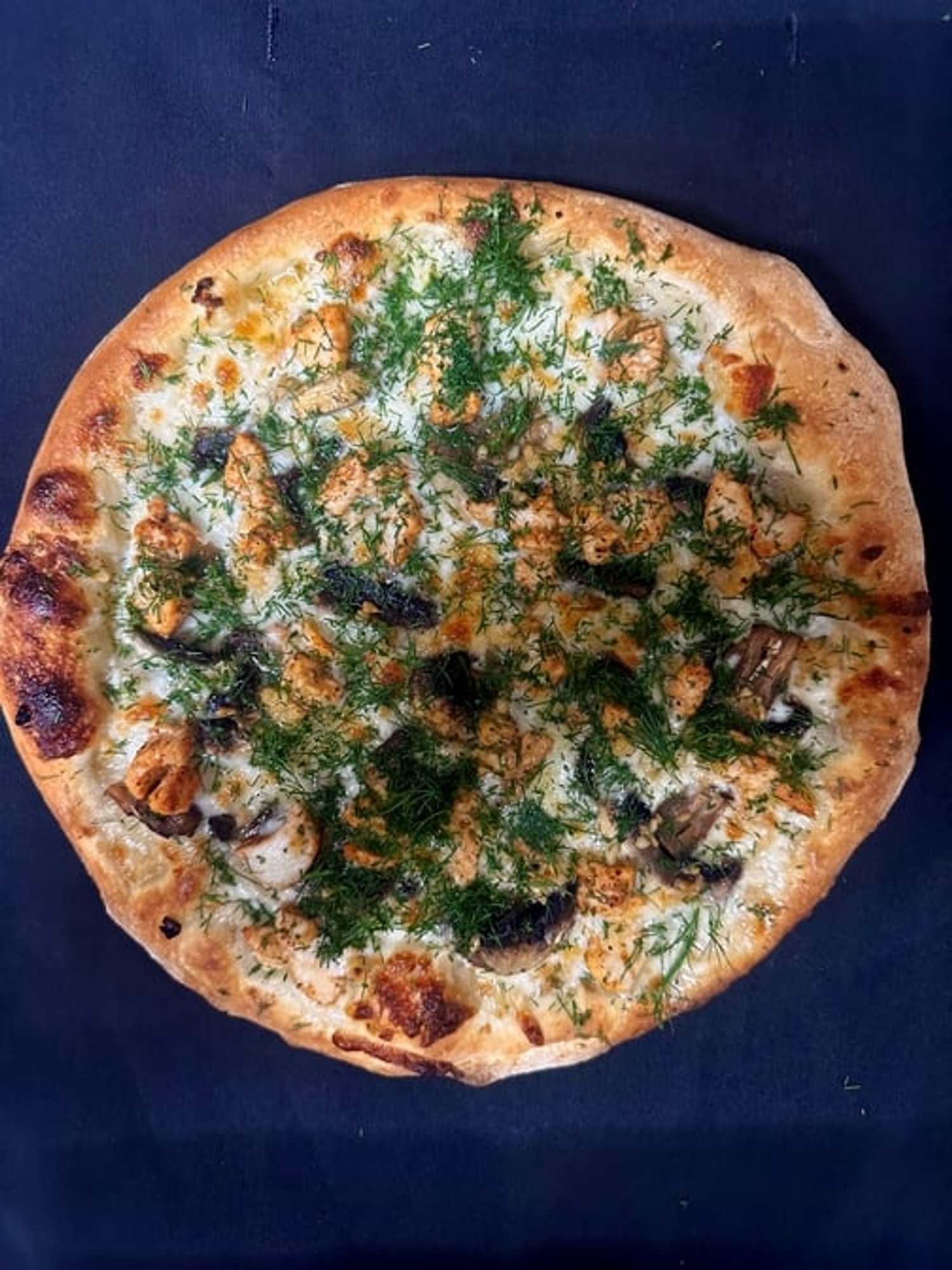 Chicken Garlic Pizza