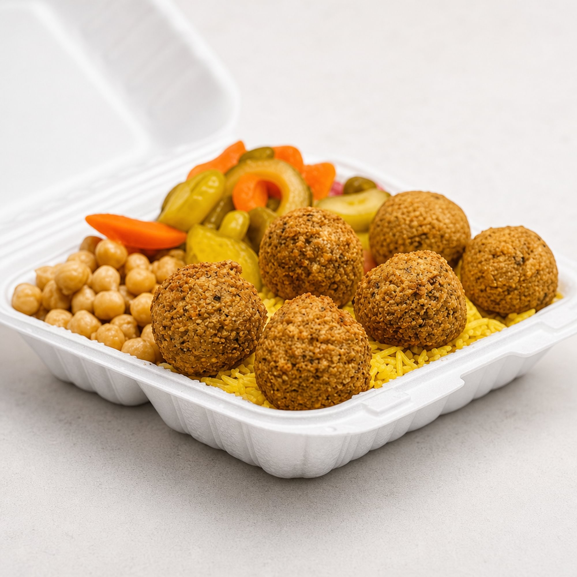 Falafel with Rice
