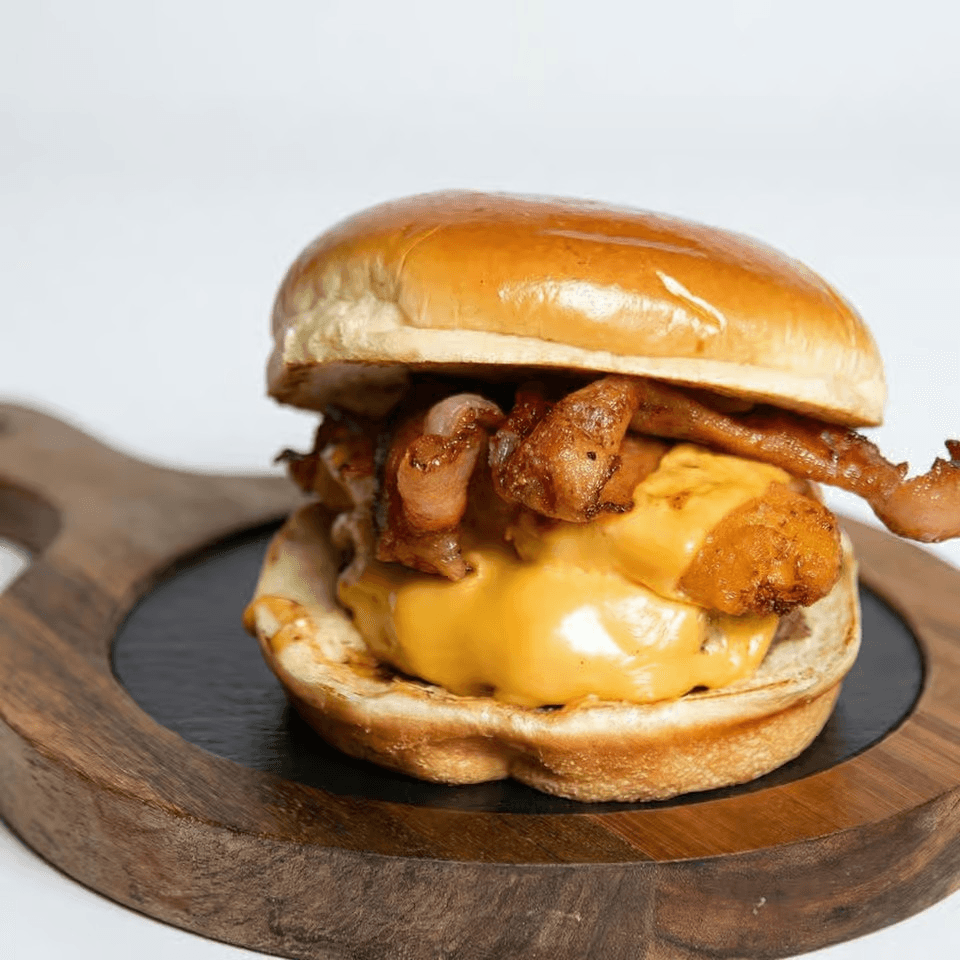 Cheesy Mac Burger
