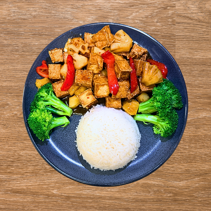 PINEAPPLE FRIED TOFU SET