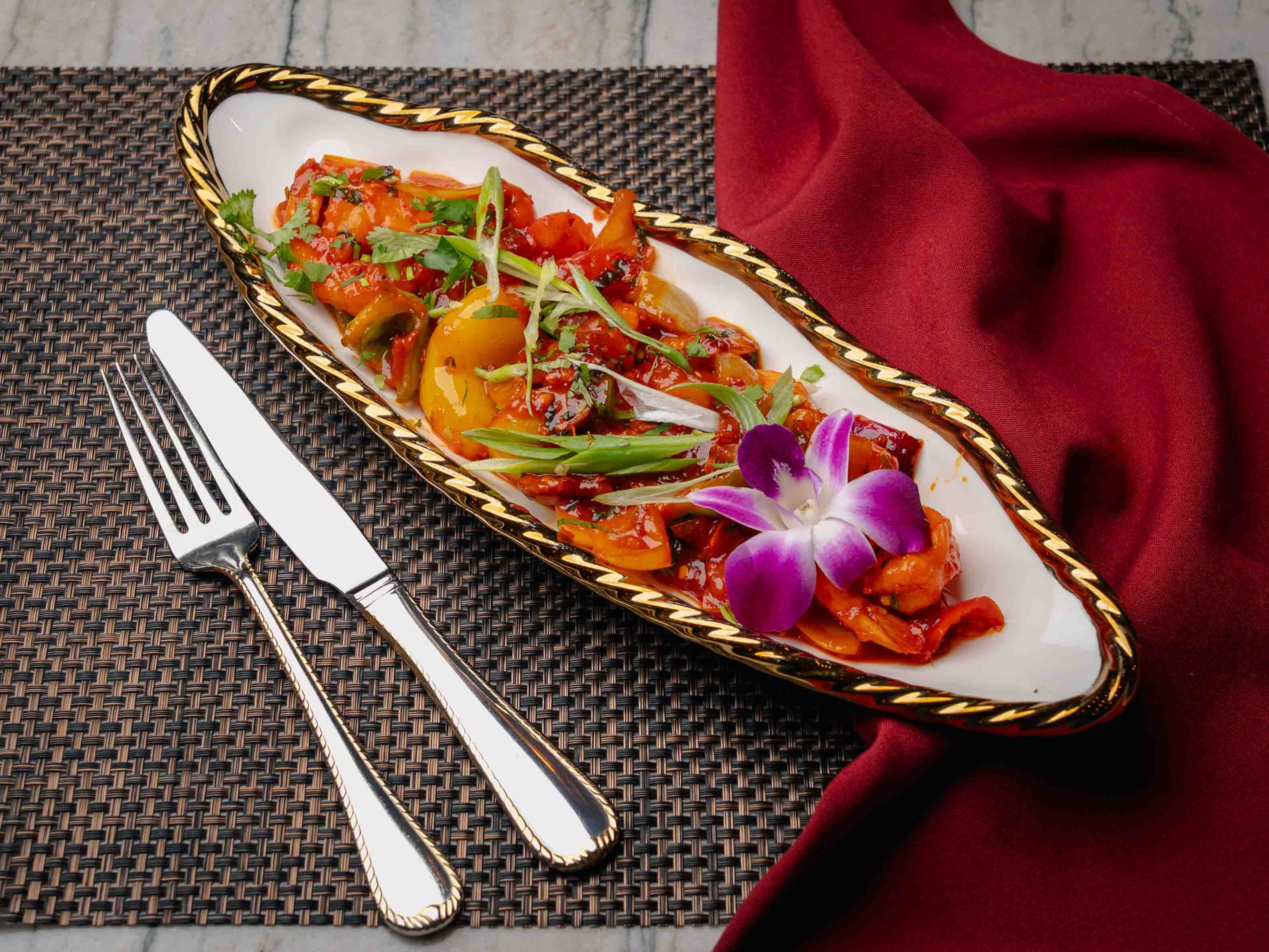 Chilli Garlic Fried Shrimp
