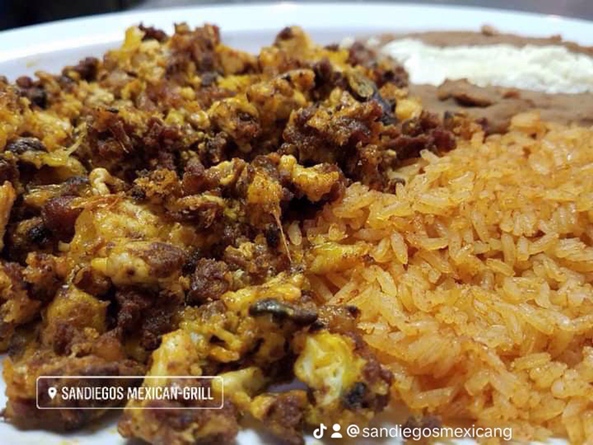 Huevos Con Chorizo