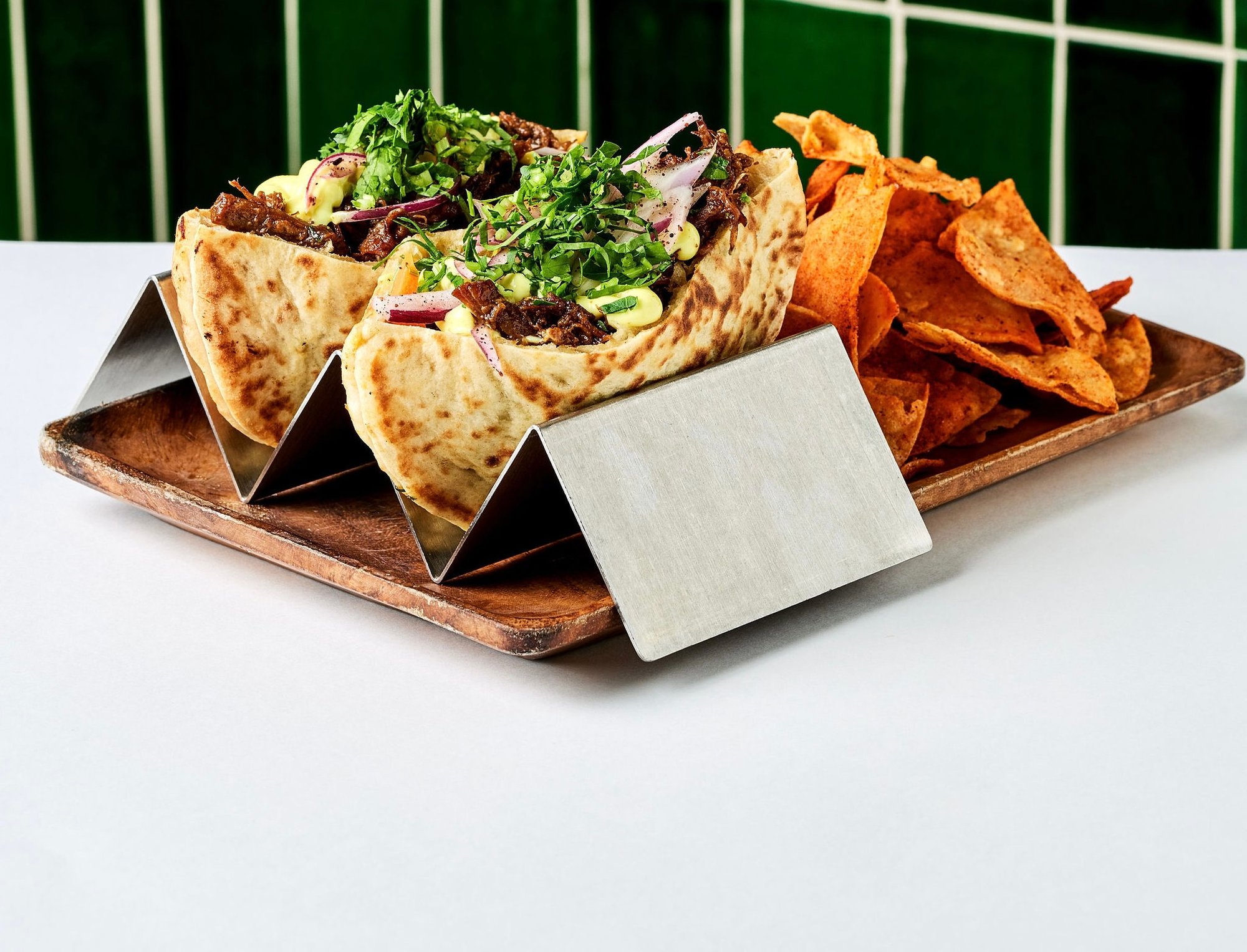 Demi-Glace Brisket Pita