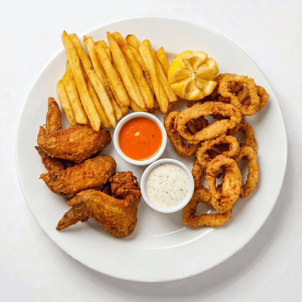 Calamari & Wings Menu