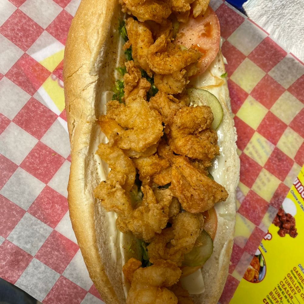 Buffalo Shrimp Hoagie