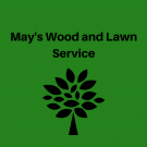 May's Wood and Lawn Service Logo
