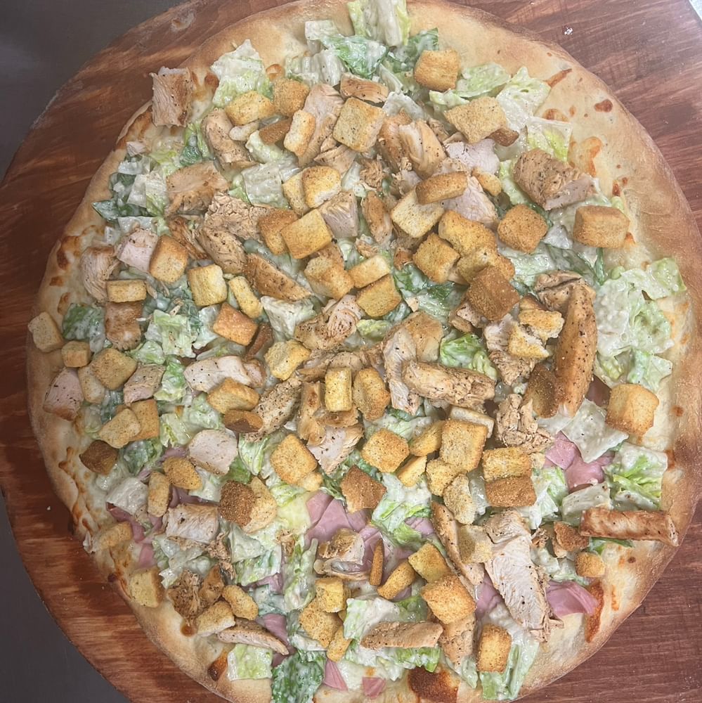Chicken Caesar Pizza