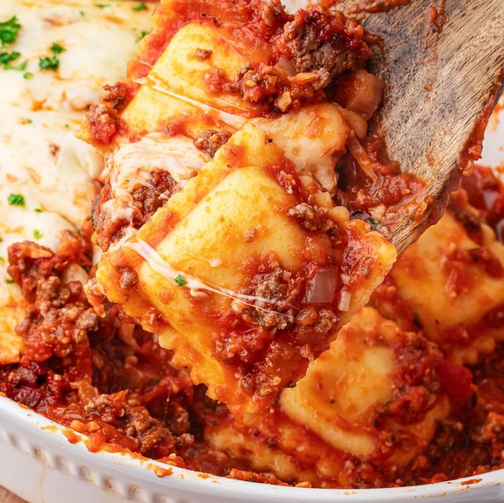 Baked Cheese Ravioli