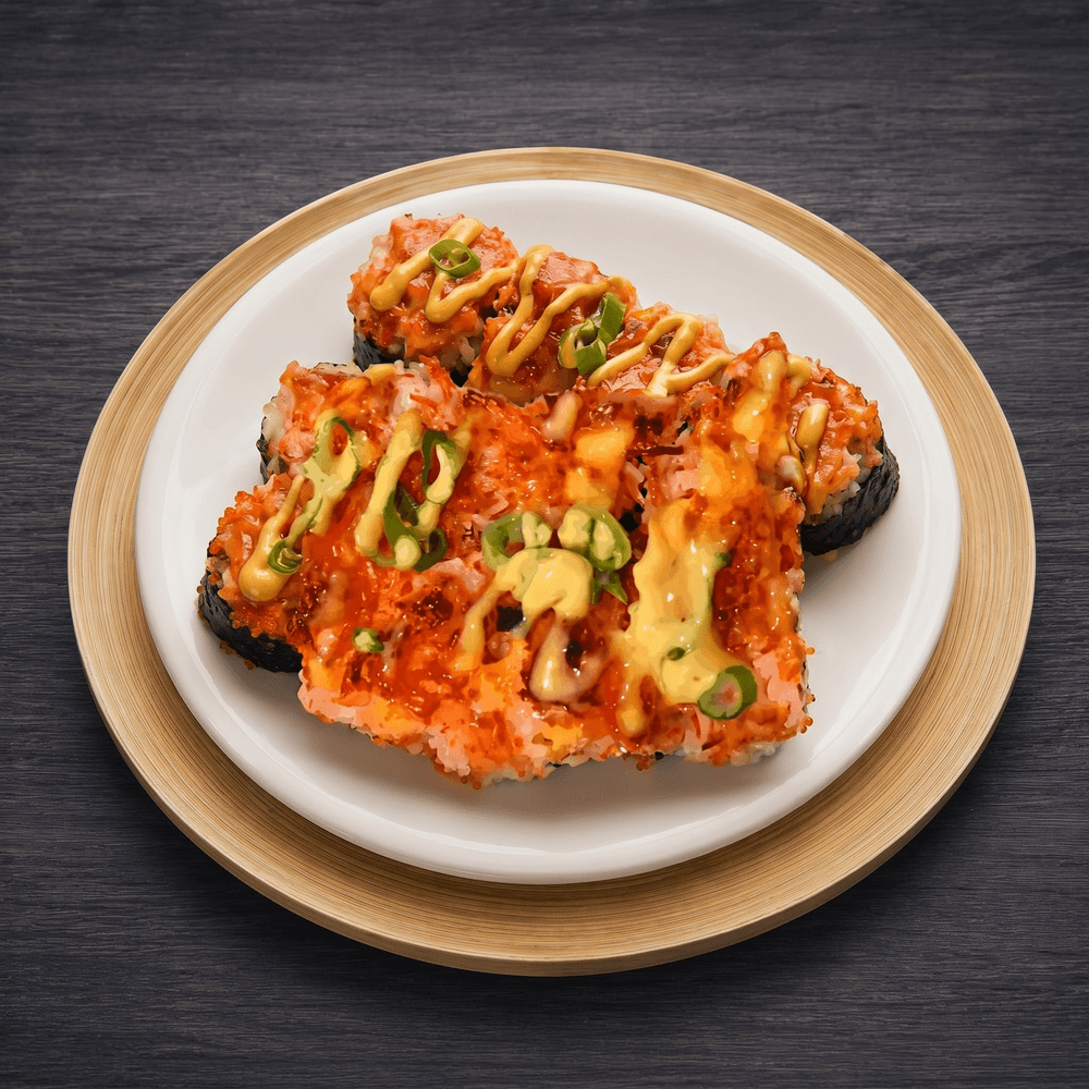 Baked Volcano Roll