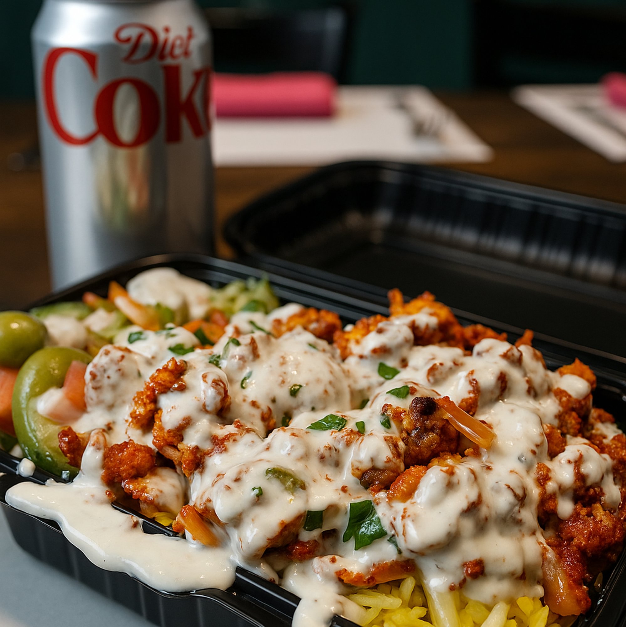 Woondal Special Chicken Over Rice
