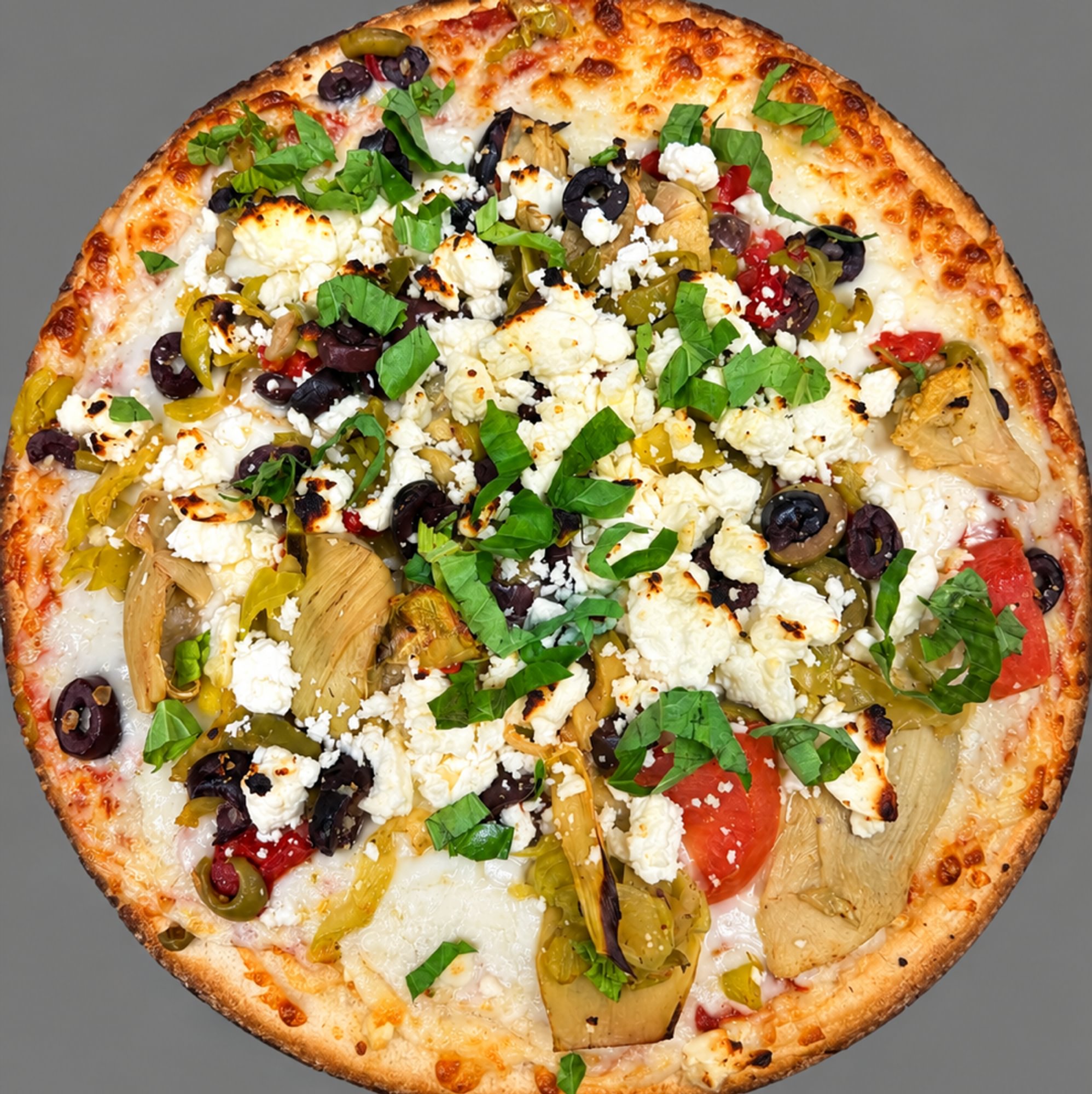 Sm Mediterranean Greek Pizza