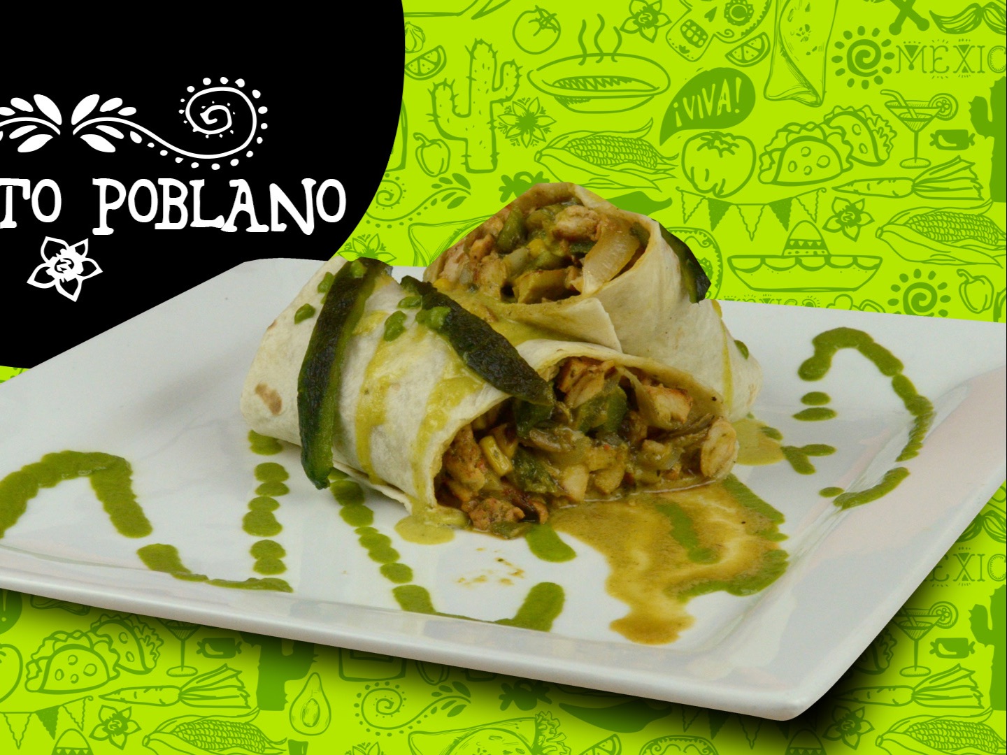 BURRITO RAJAS