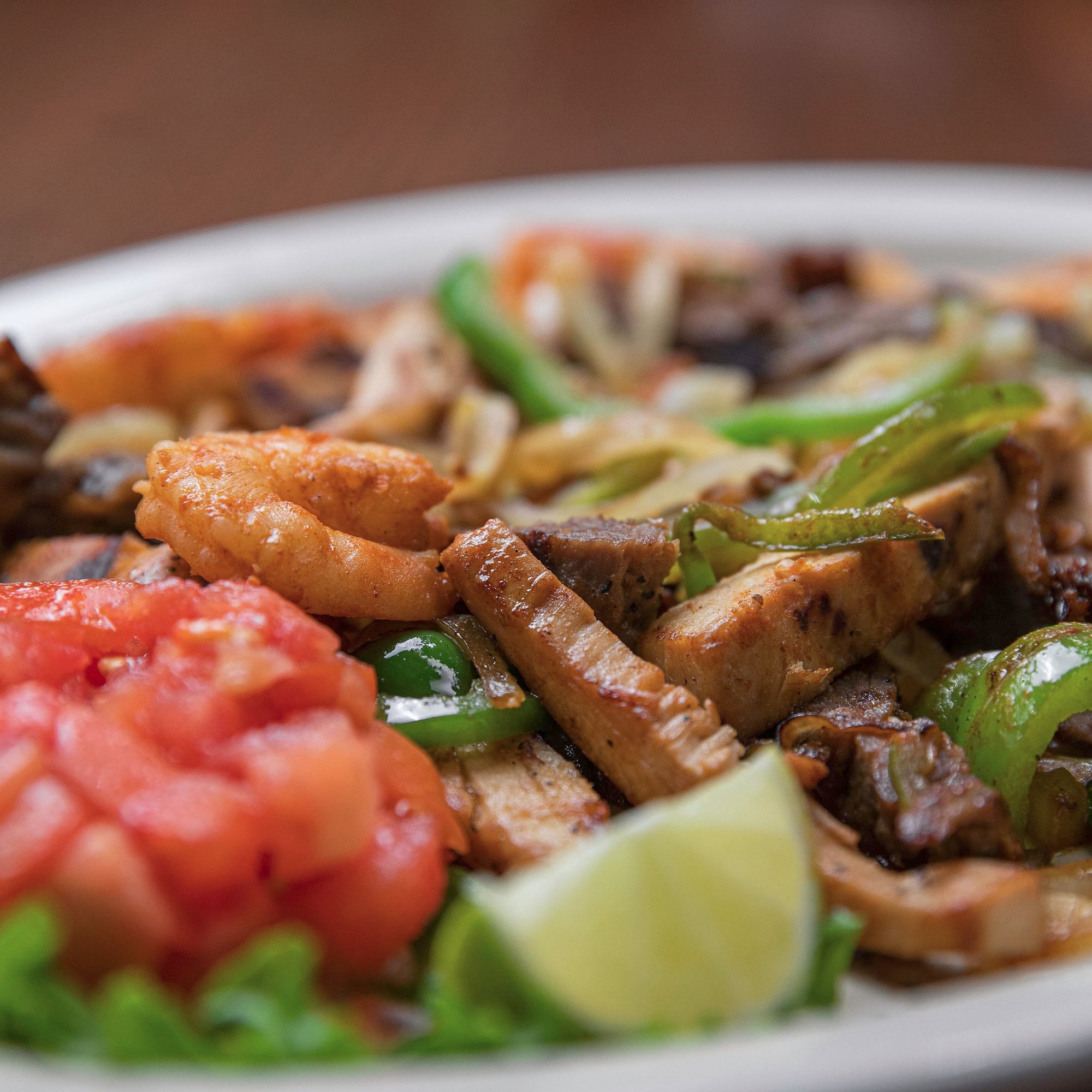 Fajitas & Shrimp