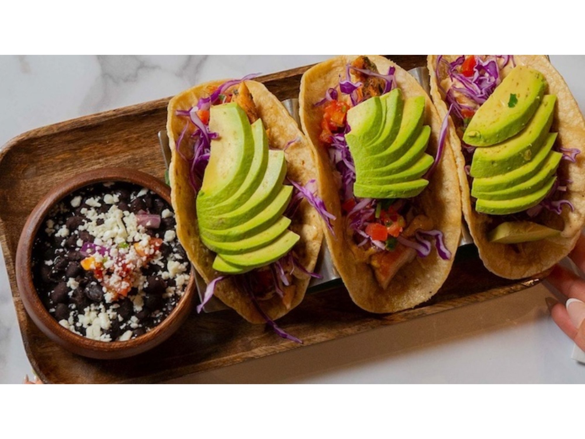 SALMON TACOS