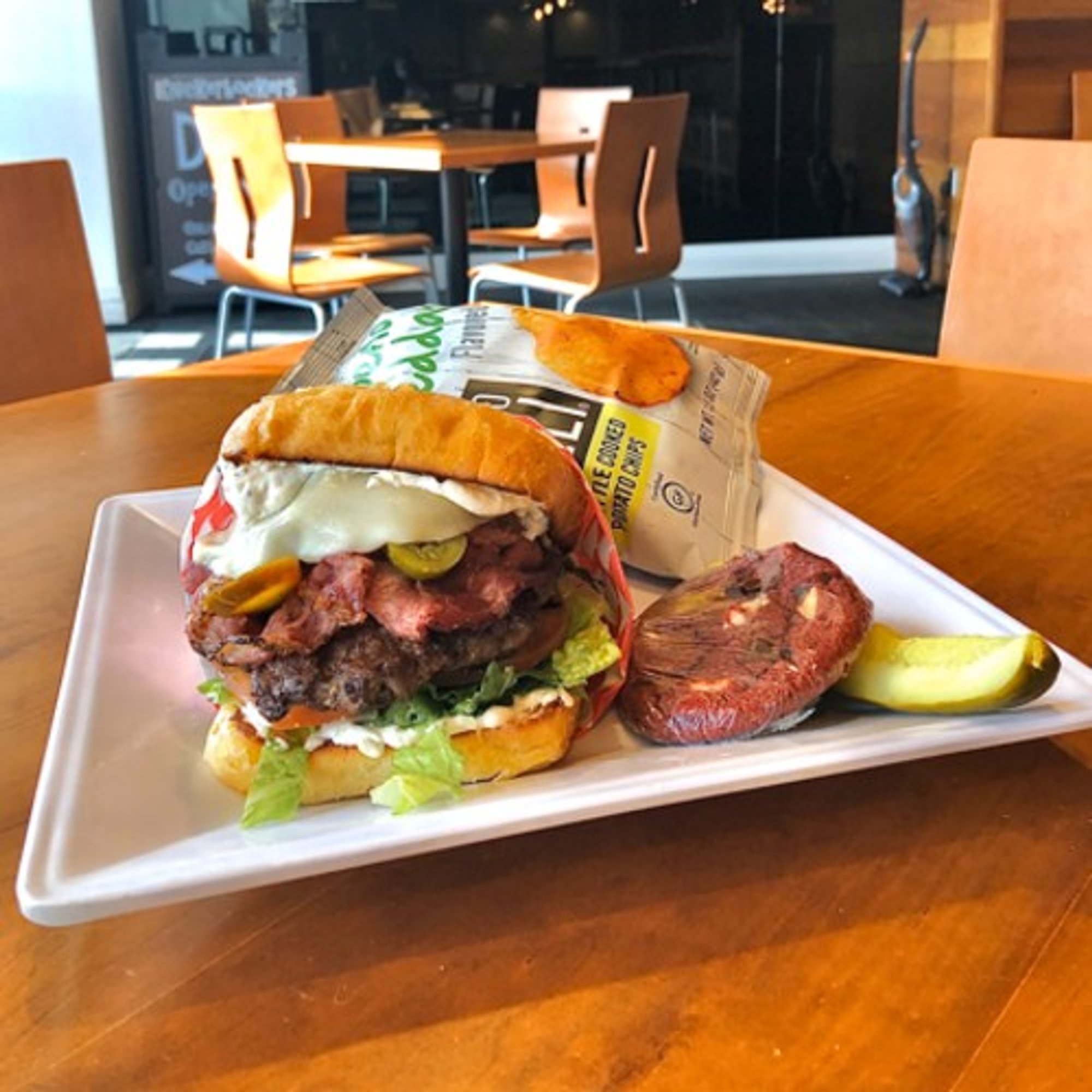 Pastrami Provolone Burger