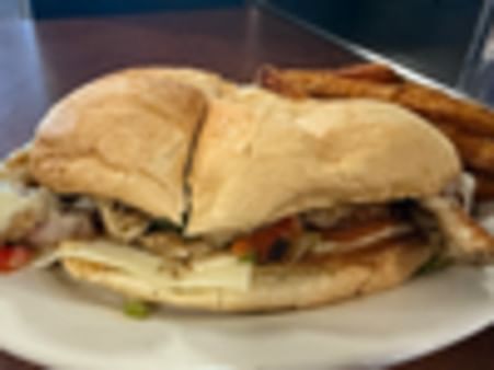 Grilled Chicken Melt Sandwich