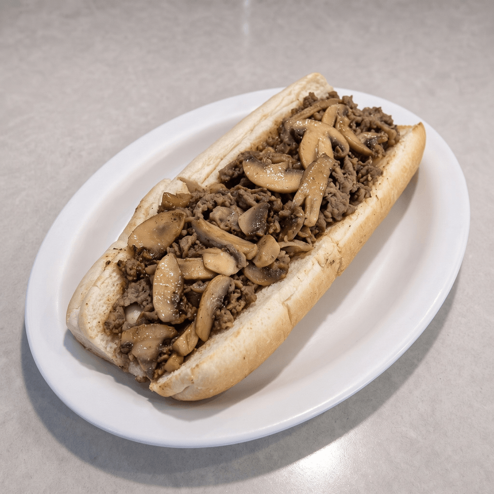 Mushroom Cheesesteak