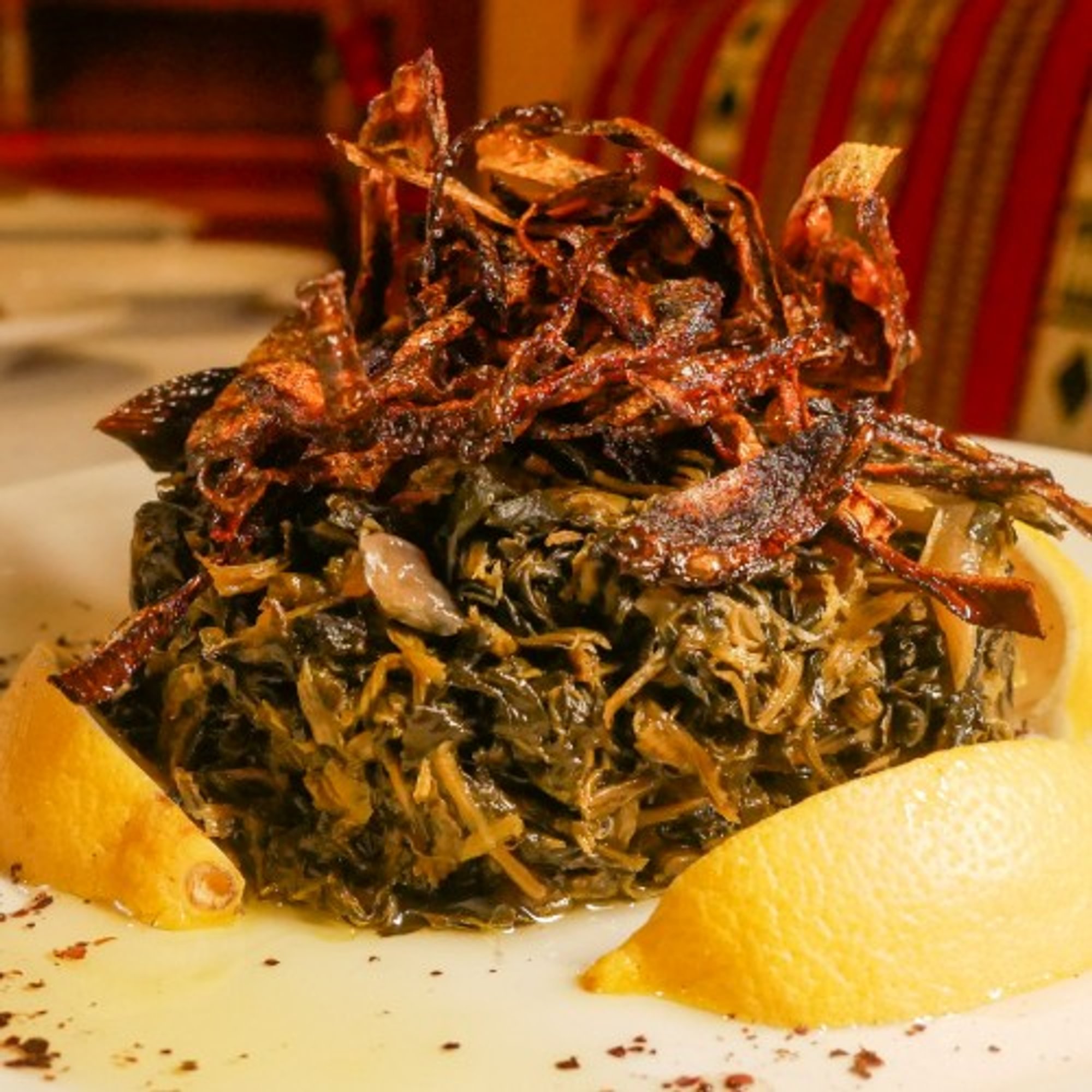 Caramelized Spinach