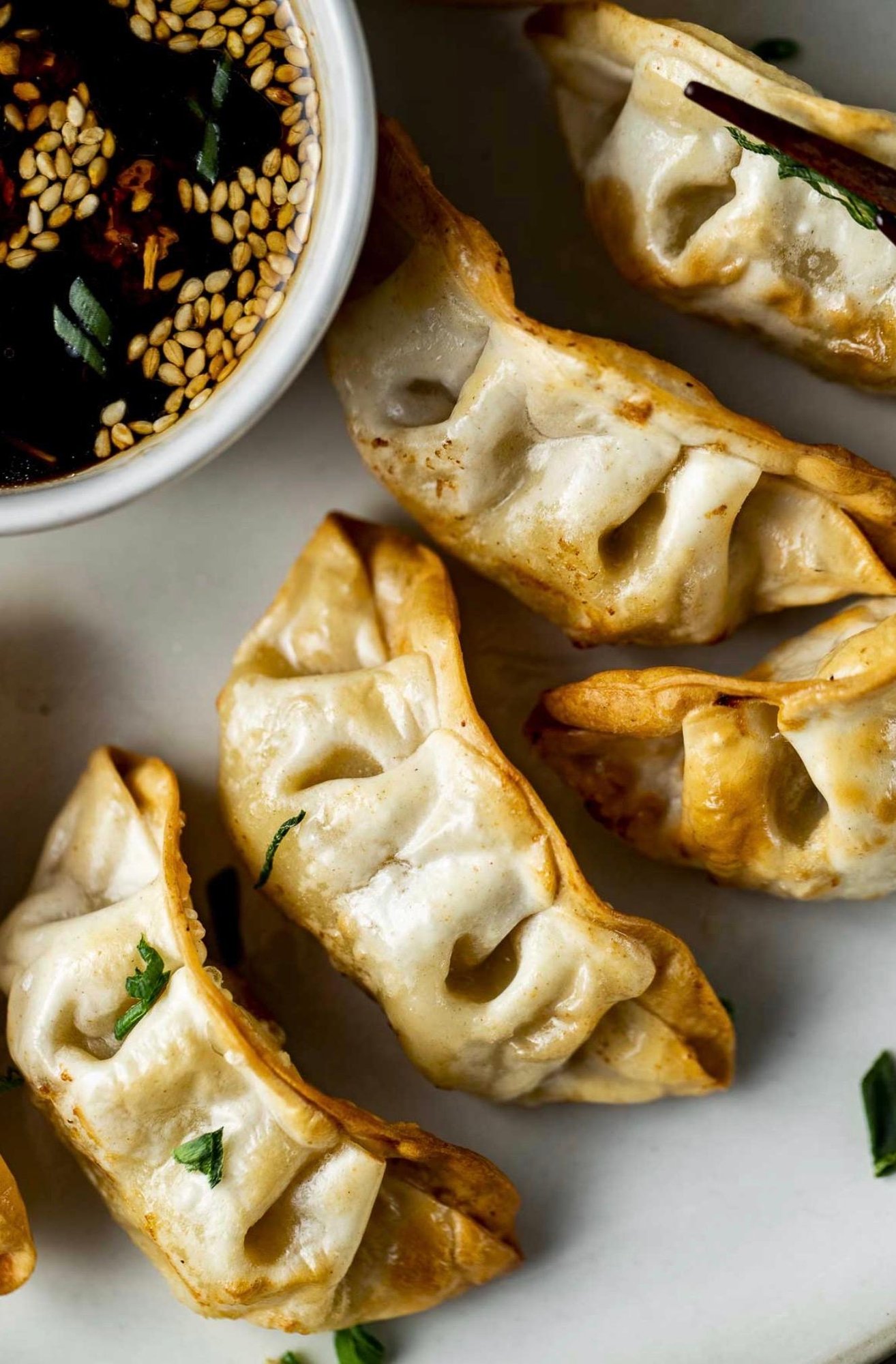 # [Fried] Pot Stickers Chicken (8Pcs)