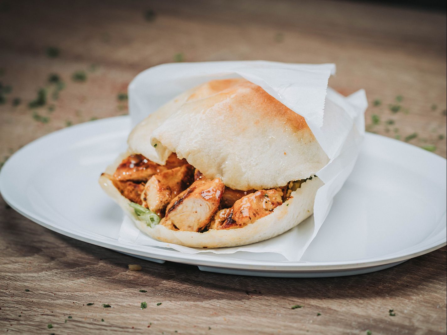 Chicken Kabob Pita