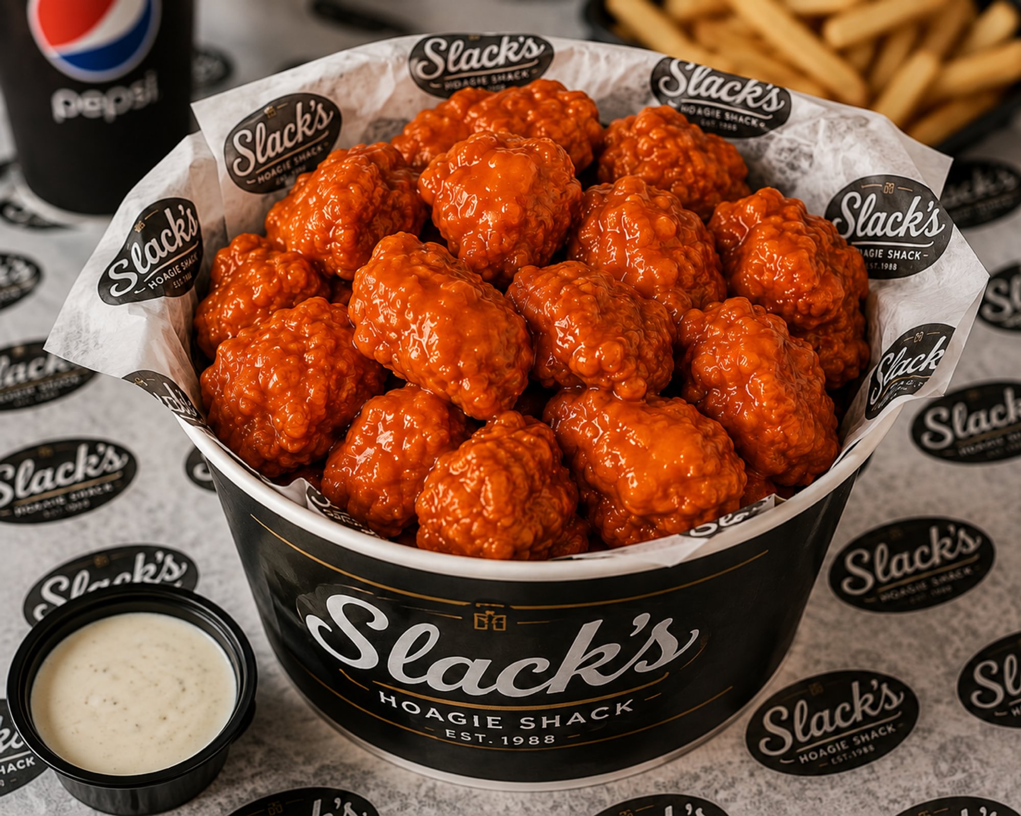 Bucket of Boneless Wings