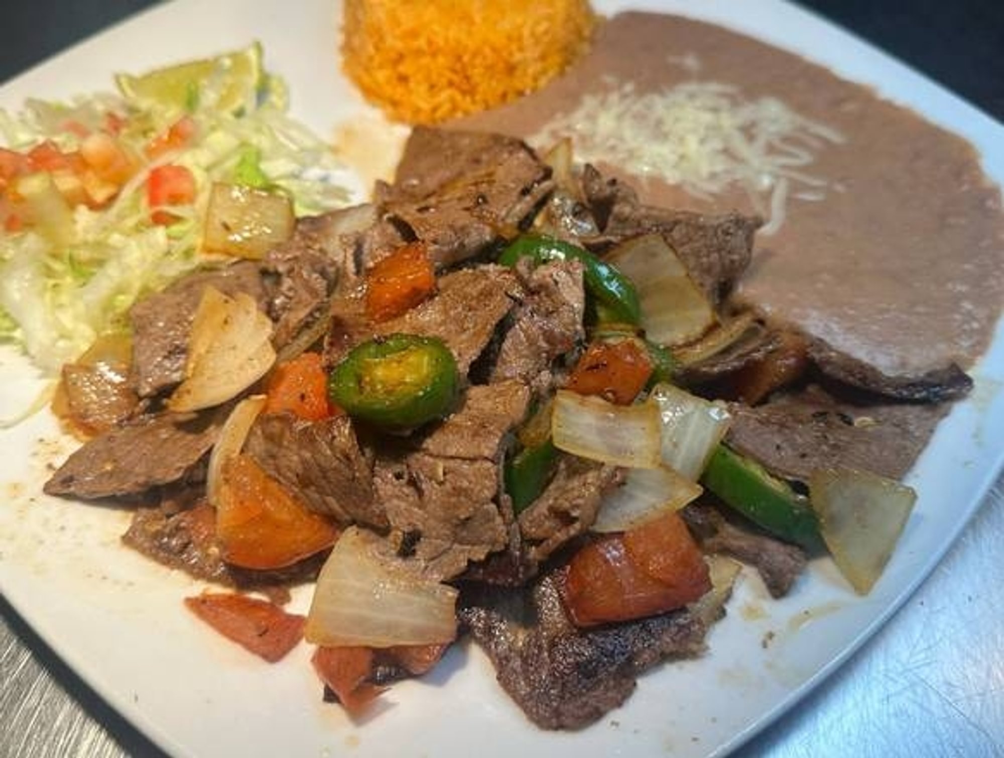 Bistec a la Mexicana