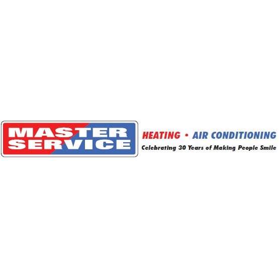 Master Service Heating &amp; Air Conditioning Logo
