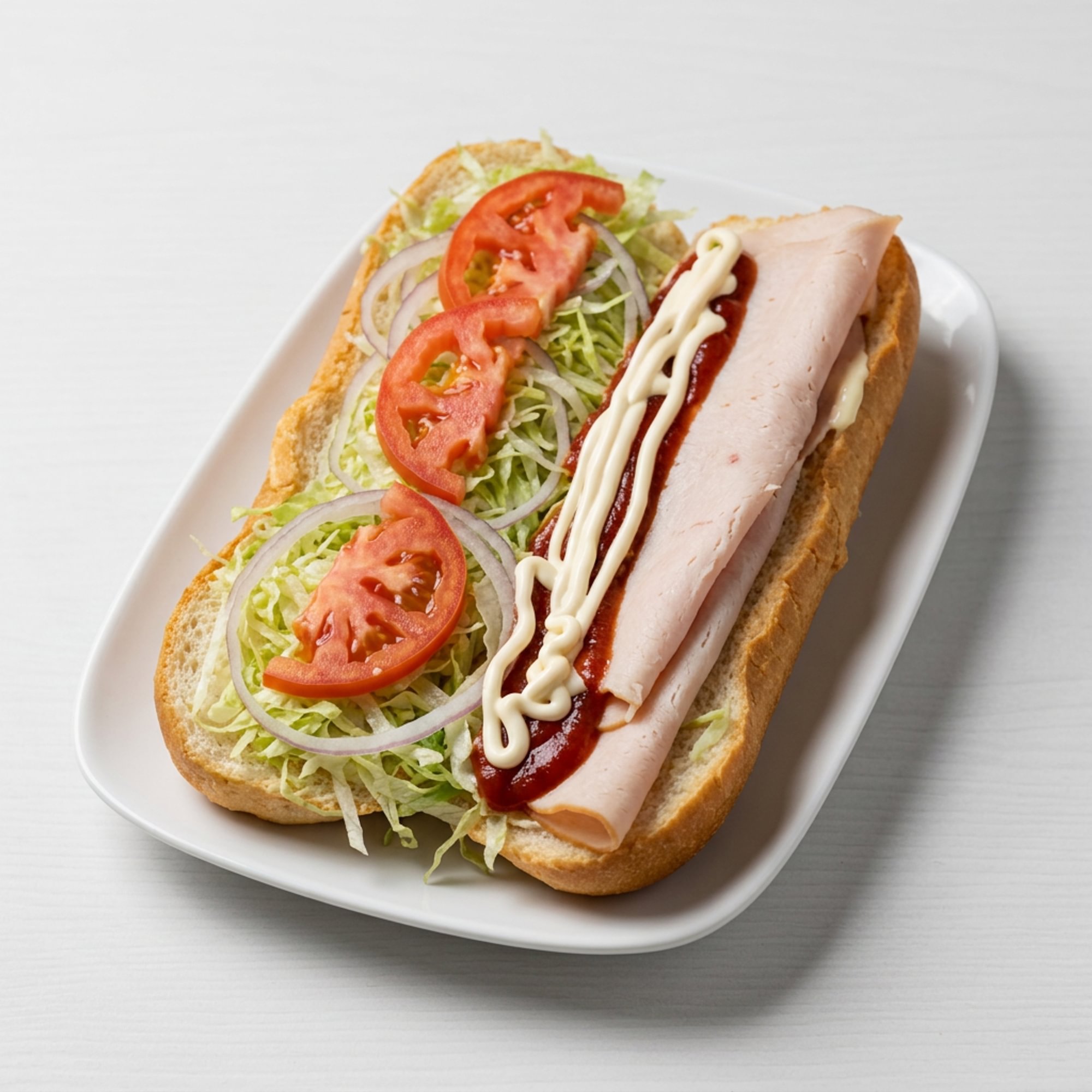 Turkey & Cheese (Half)