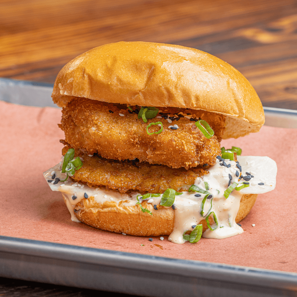 Crispy chicken sandwich