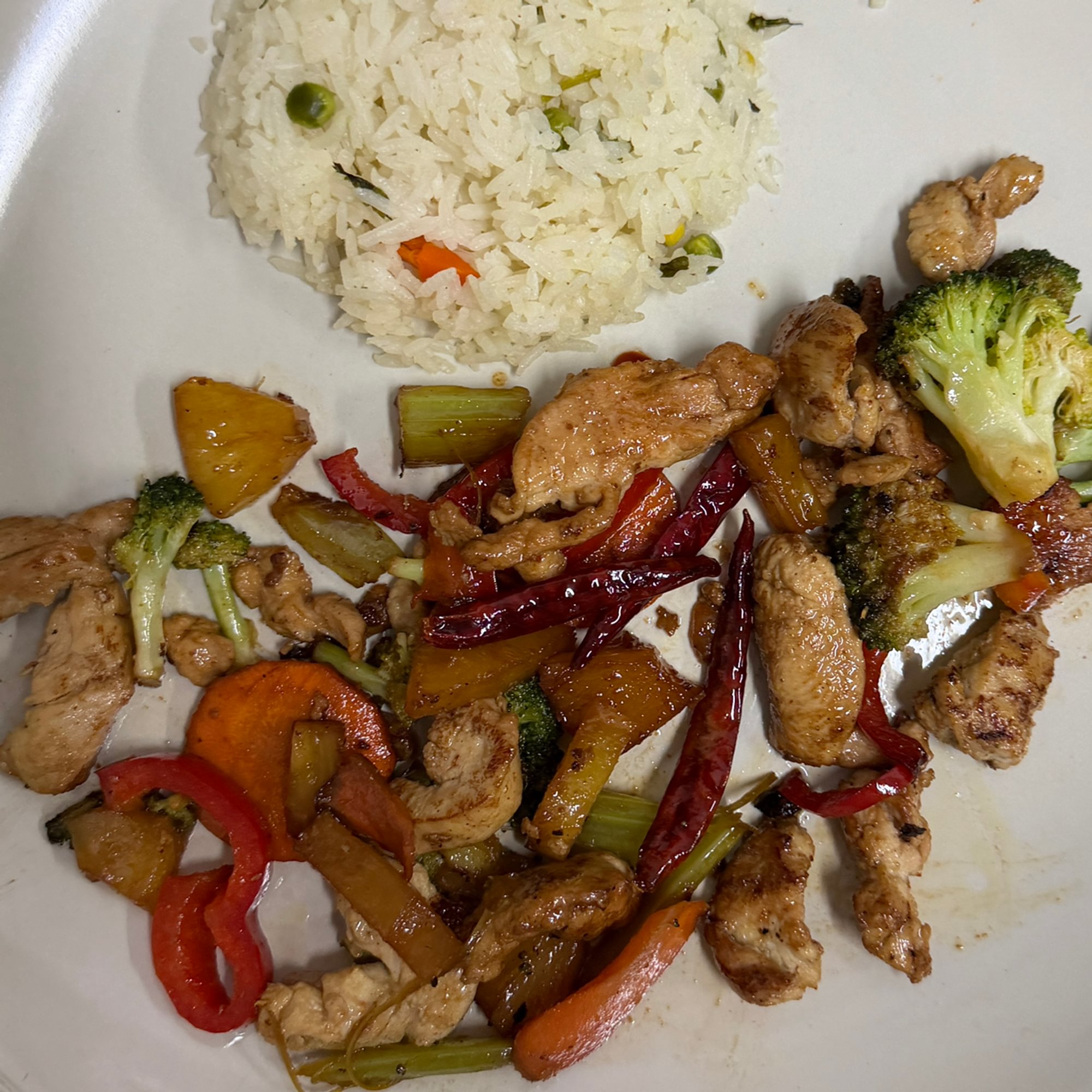 Pollo Vegetales
