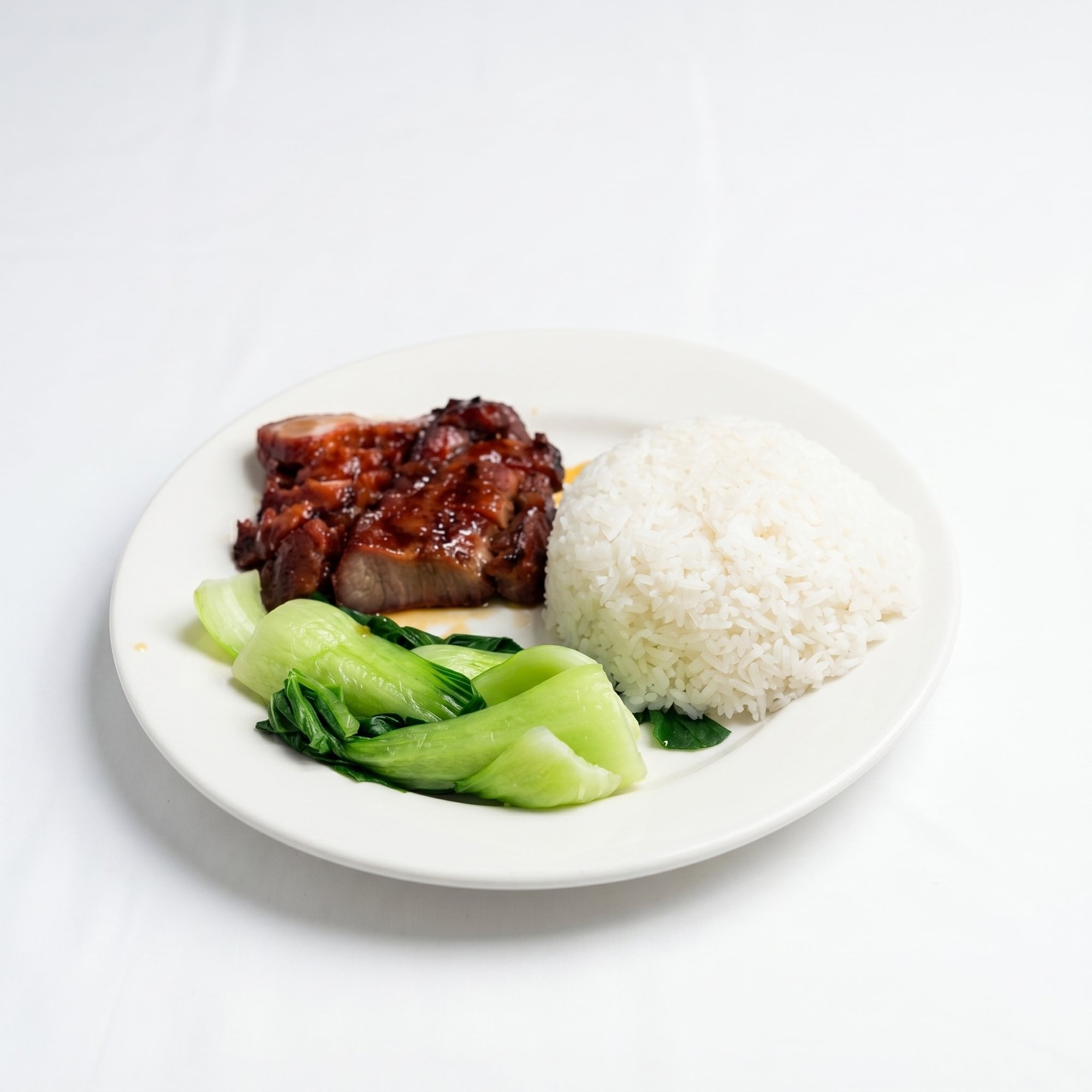 Vegetables with Steamed Rice