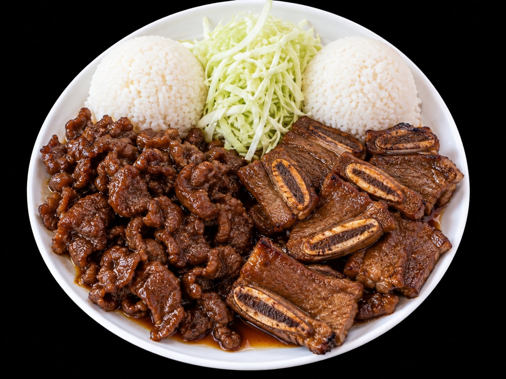 Beef Teriyaki + Short Rib