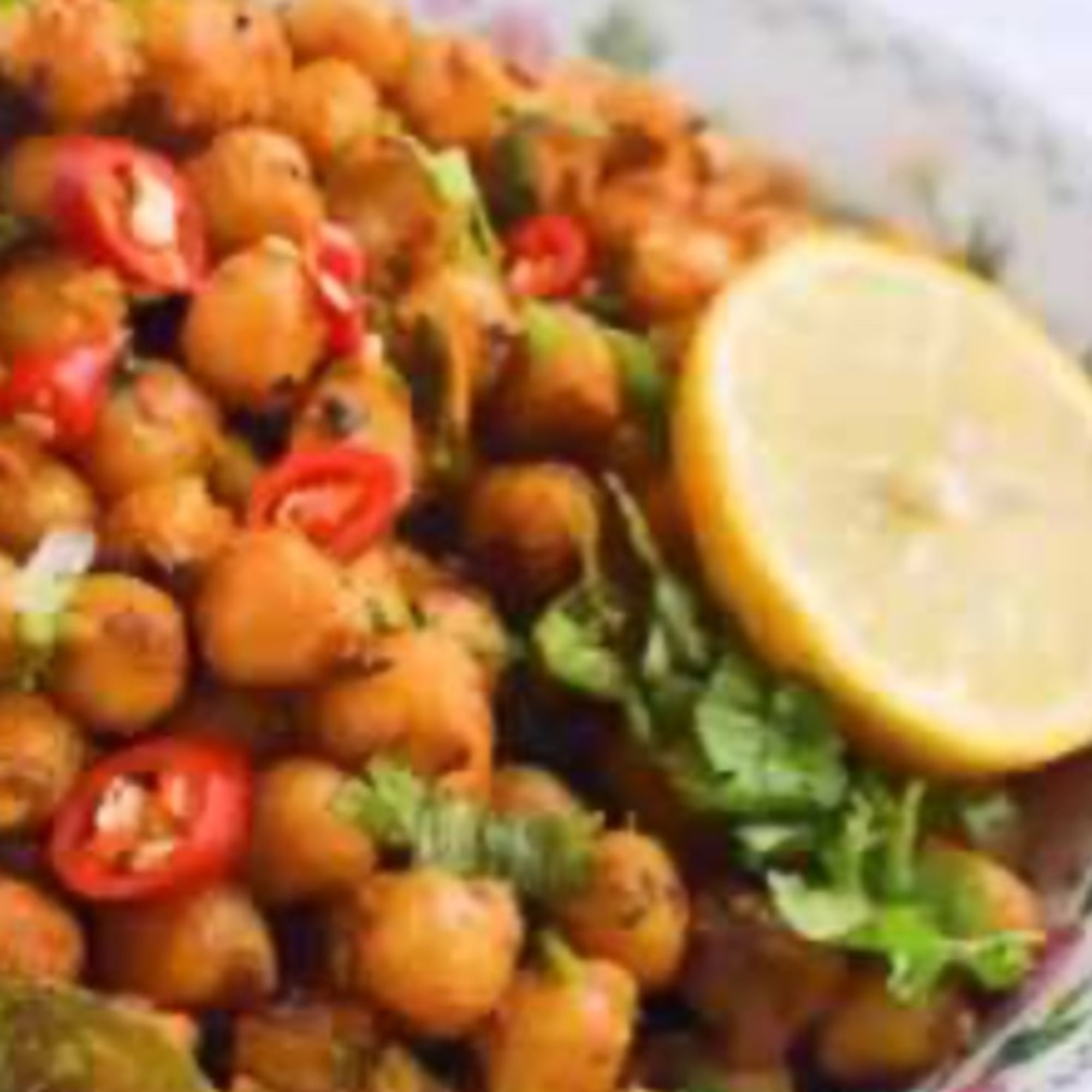 Chana masala (dry)