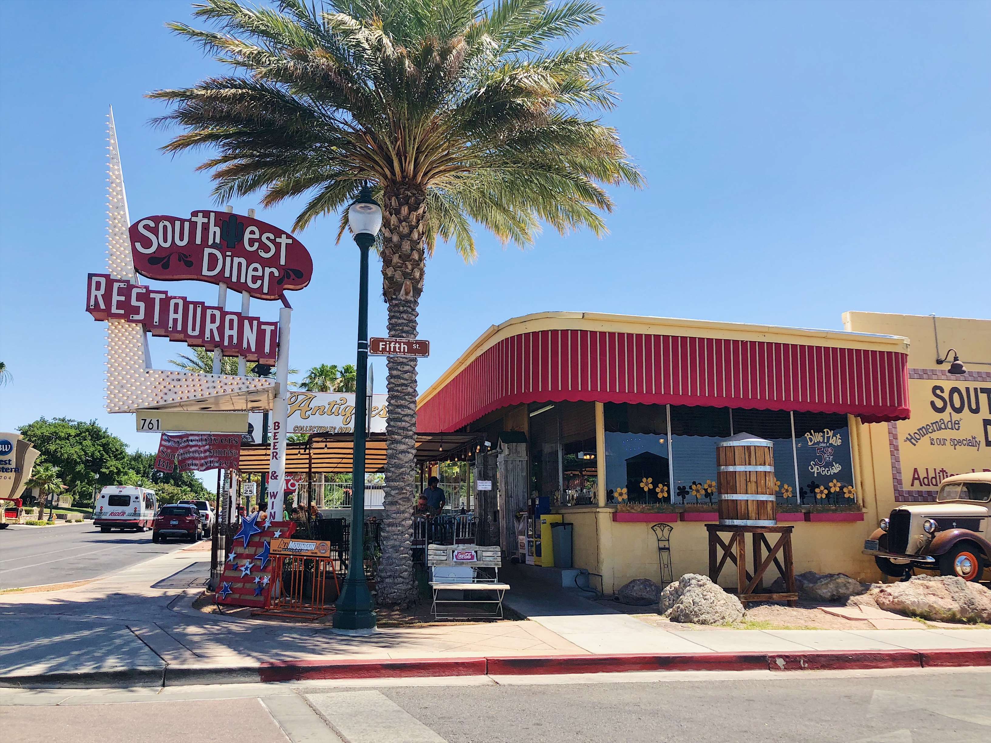 Southwest Diner Exterior