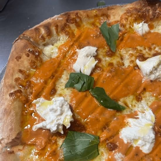 Large vodka burrata free small