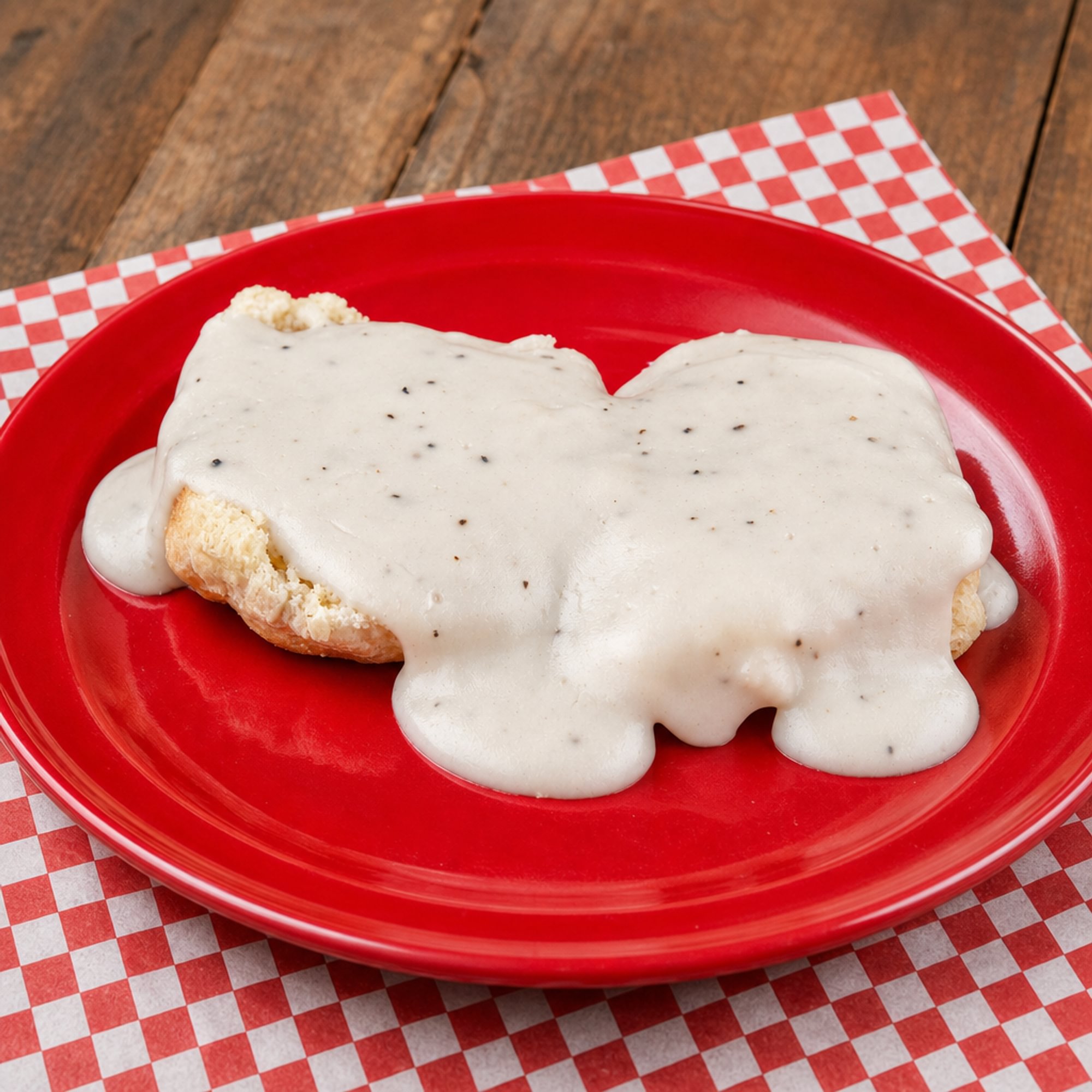 Biscuits & Pepper Gravy