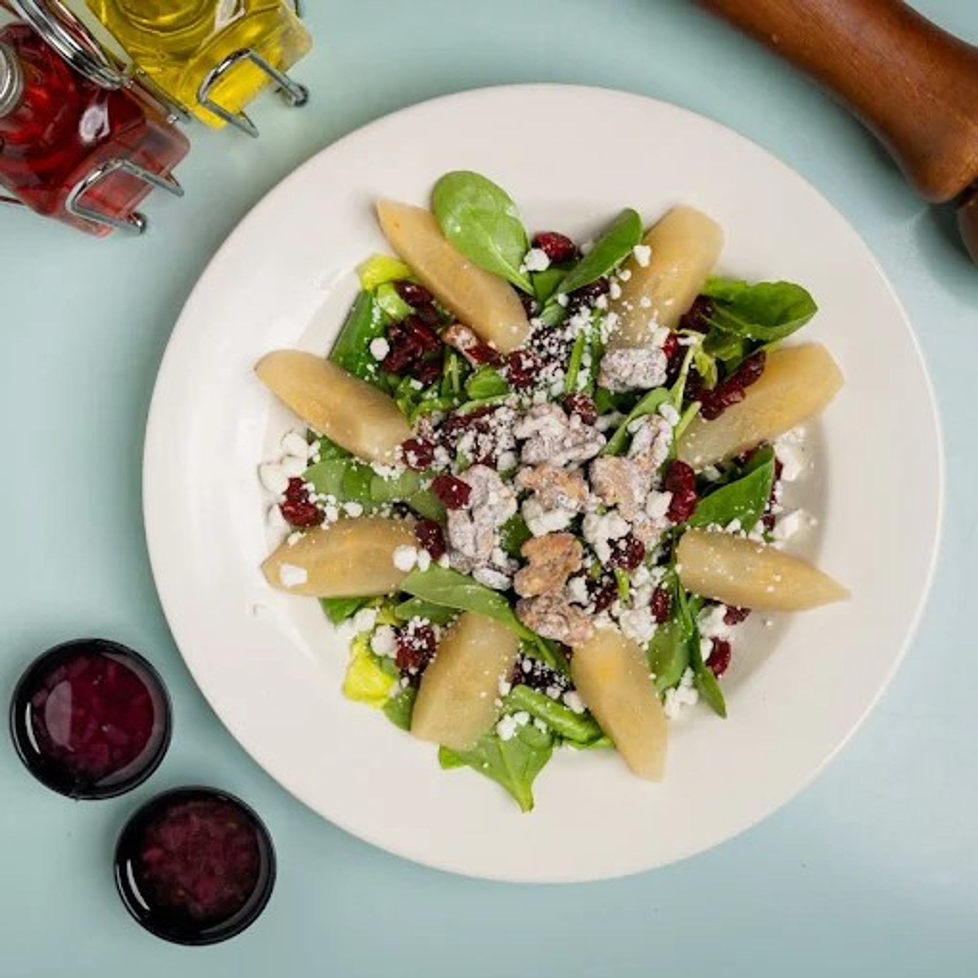 Gillian Farms Pear and Goat Cheese Salad